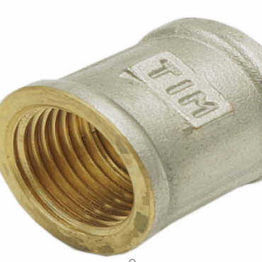Муфта 1/2F х 1/2F (ник.)